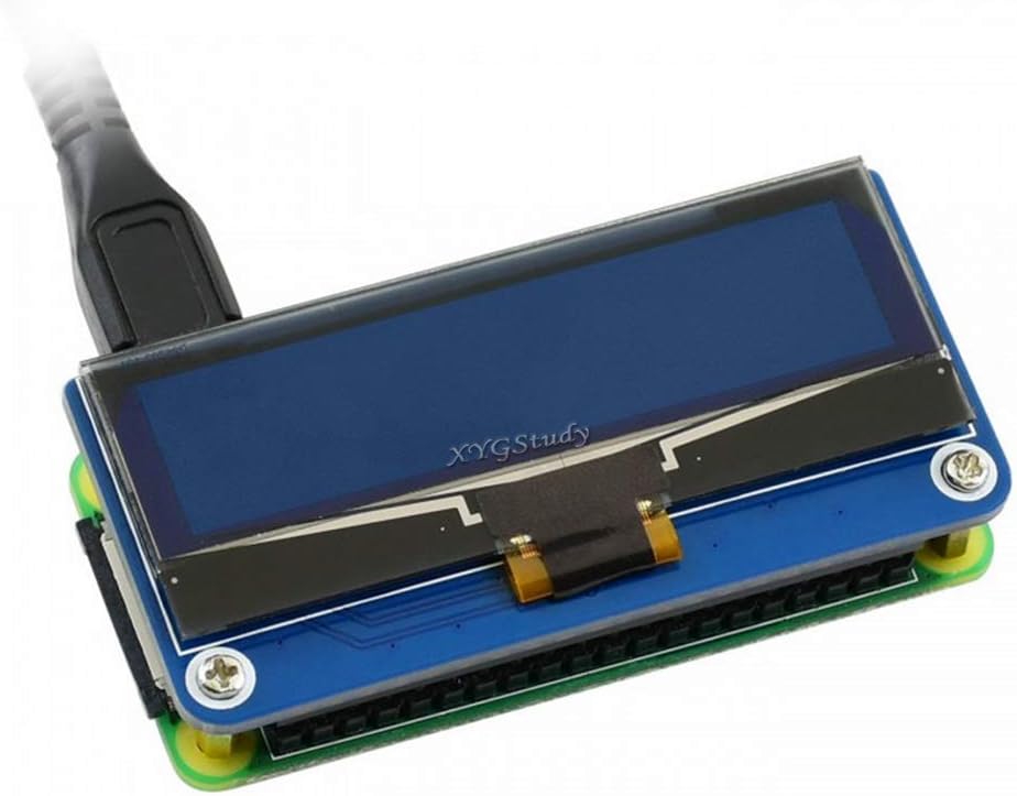XYGStudy 2.23 inch 2B/3B/4B/Zero/Zero 12832 SPI/I2C OLED Display HAT for Raspberry Pi W Jetson Nano Pixels Interface @