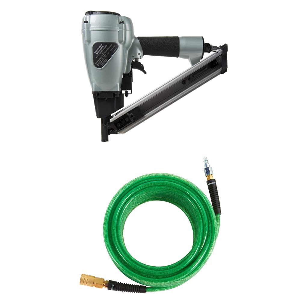 Metabo HPT Metal Connector Nailer (NR38AK) w/ 50' Air Hose (115155M)