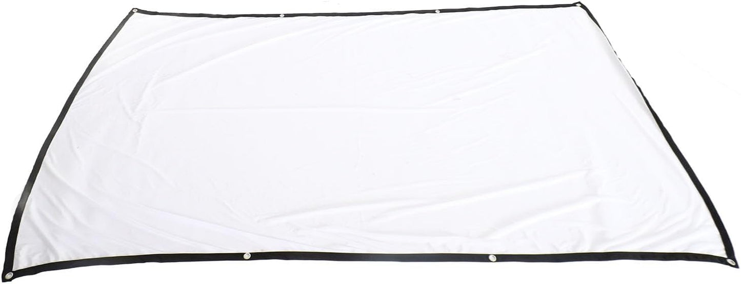 ariarly 100 Inch 16:9 221 125cm Projector Screen, Foldable, Anti Wrinkle, Holographic Rear Projection Screen, Window