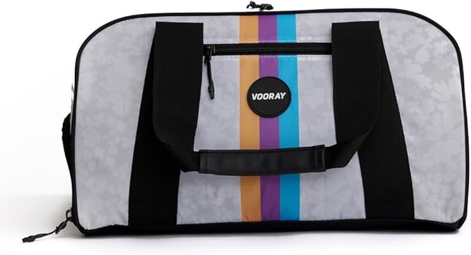 Vooray Burner Gym Duffel Bag, Gym Bag for Women and Men with Shoe Compartment, Weekender, Overnight & Travel Duffel for Sports and Workout