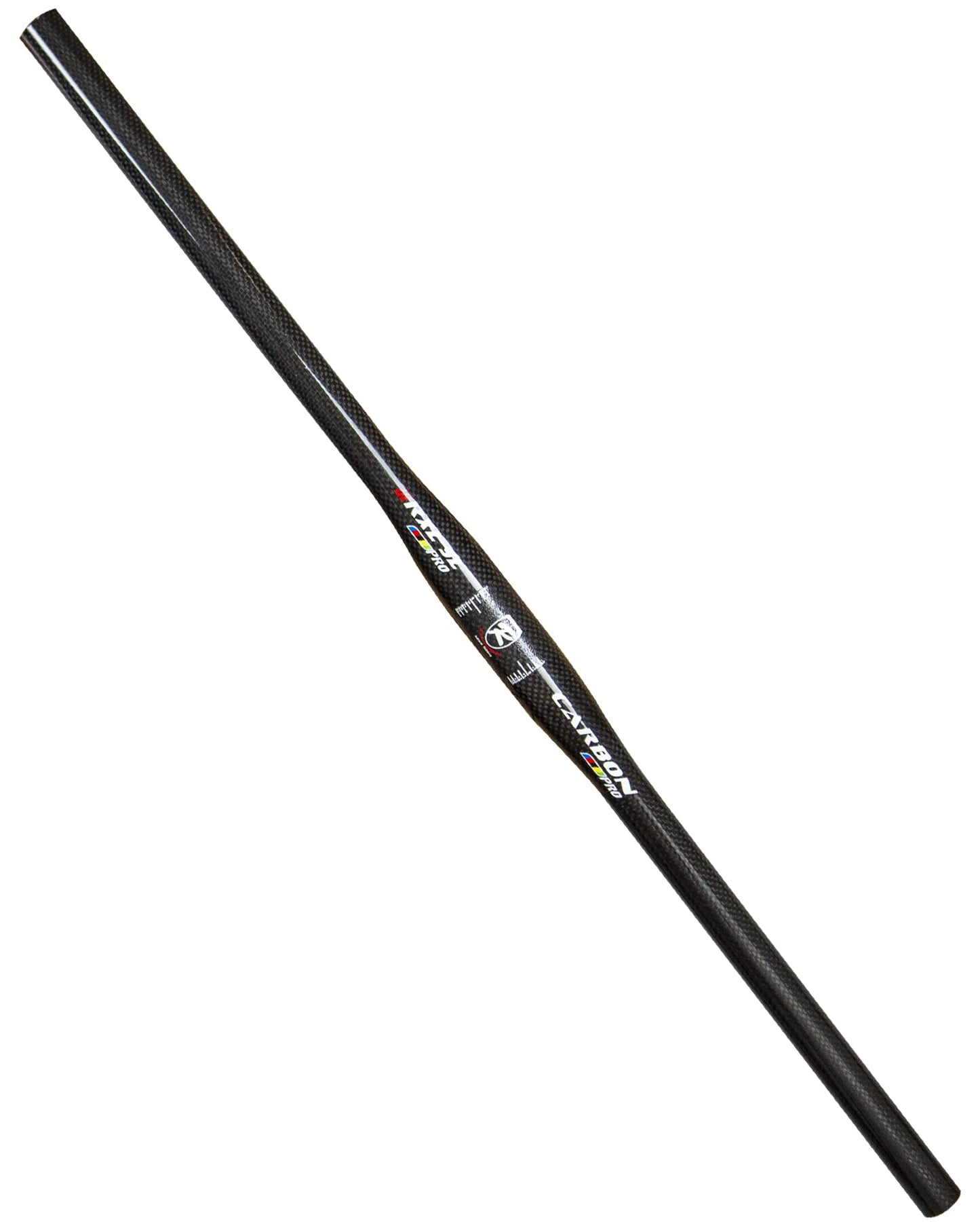 31.8 Handlebar, Mountain Bike Handlebars, Carbon MTB Handlebars, 3K Glossy Flat Handlebar Straight Mountain Bike Bars, Lightweight Wide Carbon MTB Bars For MTB Downhill Scooter City Bike