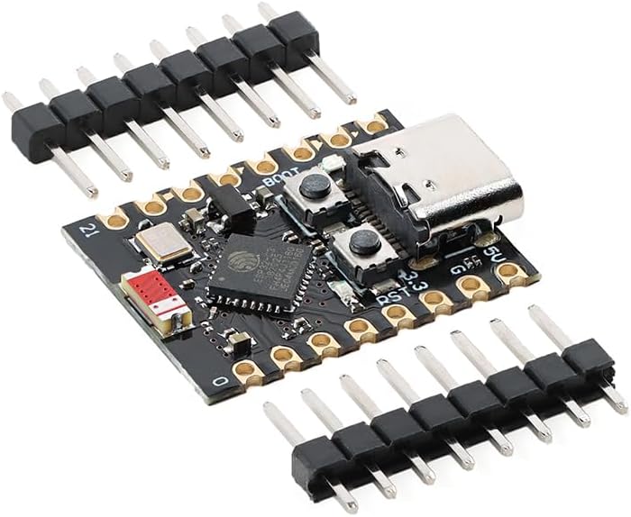MusRock ESP32-C3 Mini Development Board Wi Fi + BT Module for IoT Projects, No Firmware