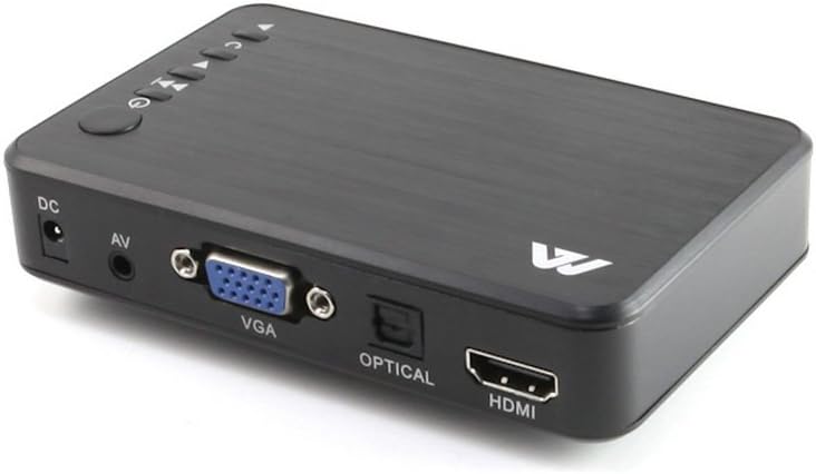 axGear 1080P HD HDMI Media Player with Remote Control - High Definition Experience