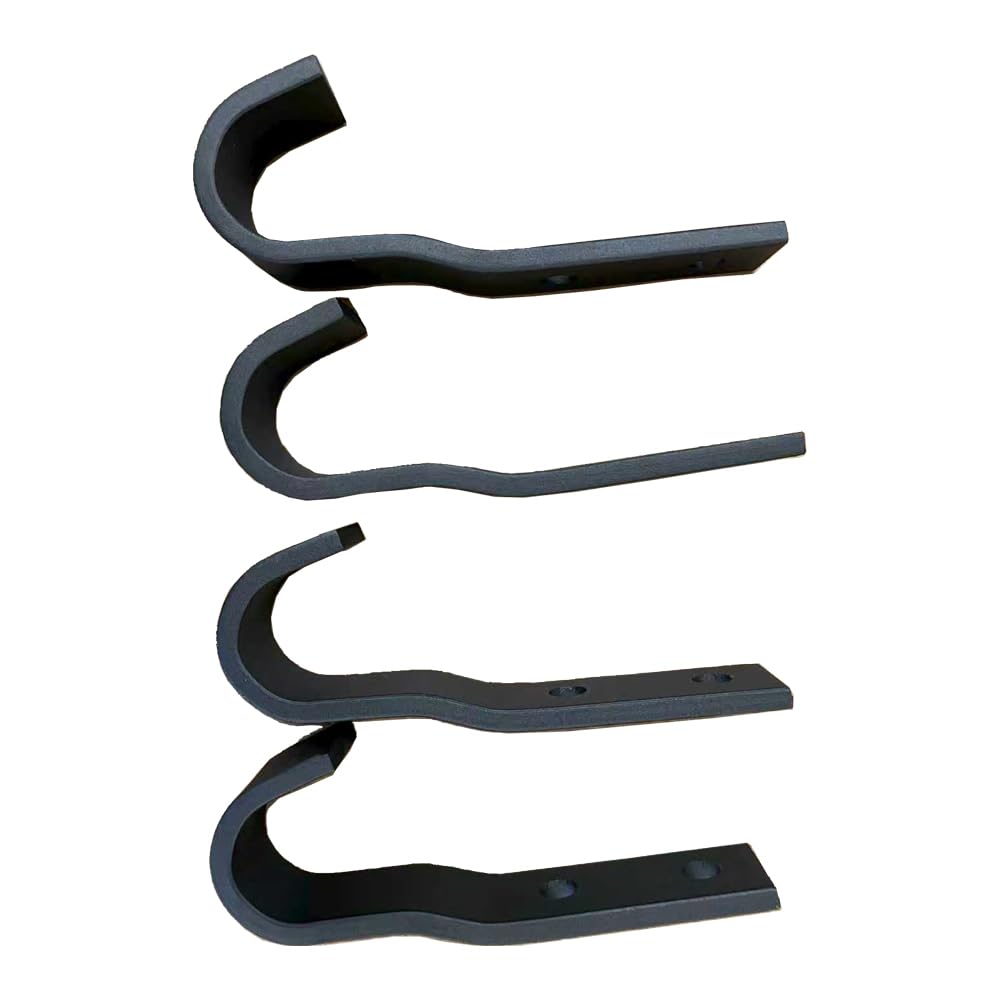 Cometofit Wall Mount Hooks, Multifunctional Wall Mounted Pull Up Bar Four Hooks with Wall Mount Screws