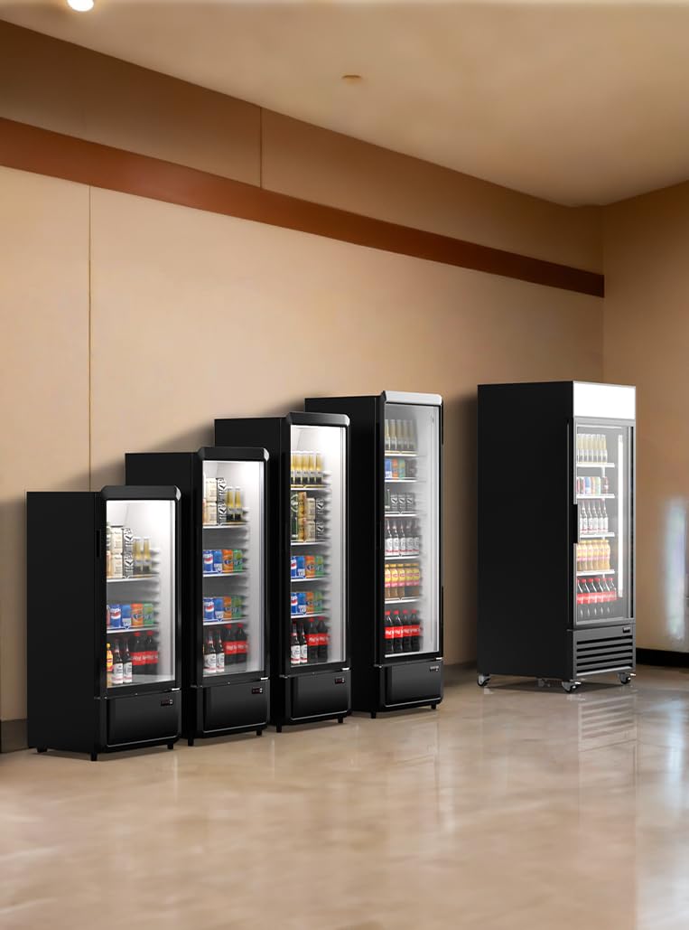 PURA Commercial 13 Cubic Feet Commercial Beverage Fridge Display Refrigerator