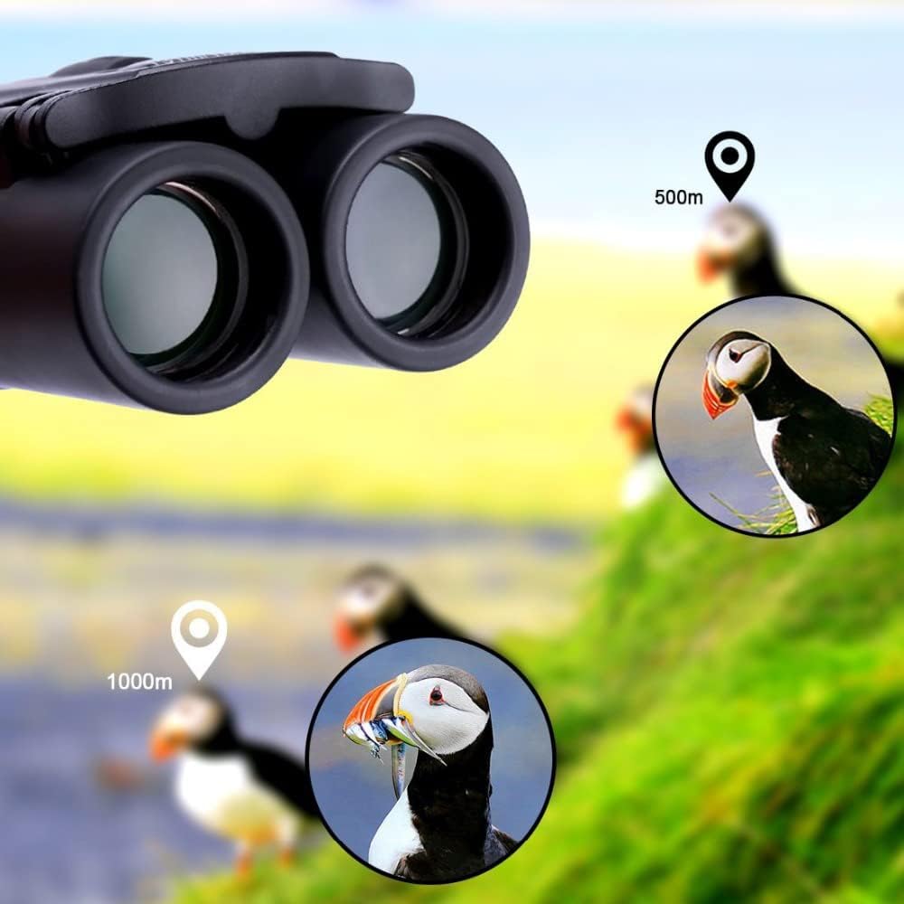 Generic 300x25 5000M BAK4 HD Powerful Binoculars Long Range Folding Mini Telescope Professional Hunting Telescope Zoom