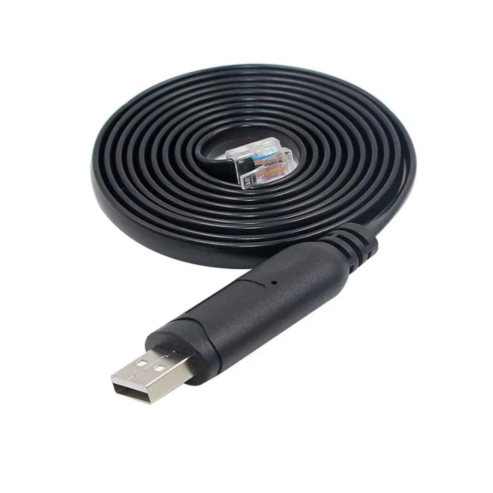 RS232 RJ11 6P6C Communication FT231XS (1.8M) USB Serial to Hand Control PC Link Firmware Upgrade Cable