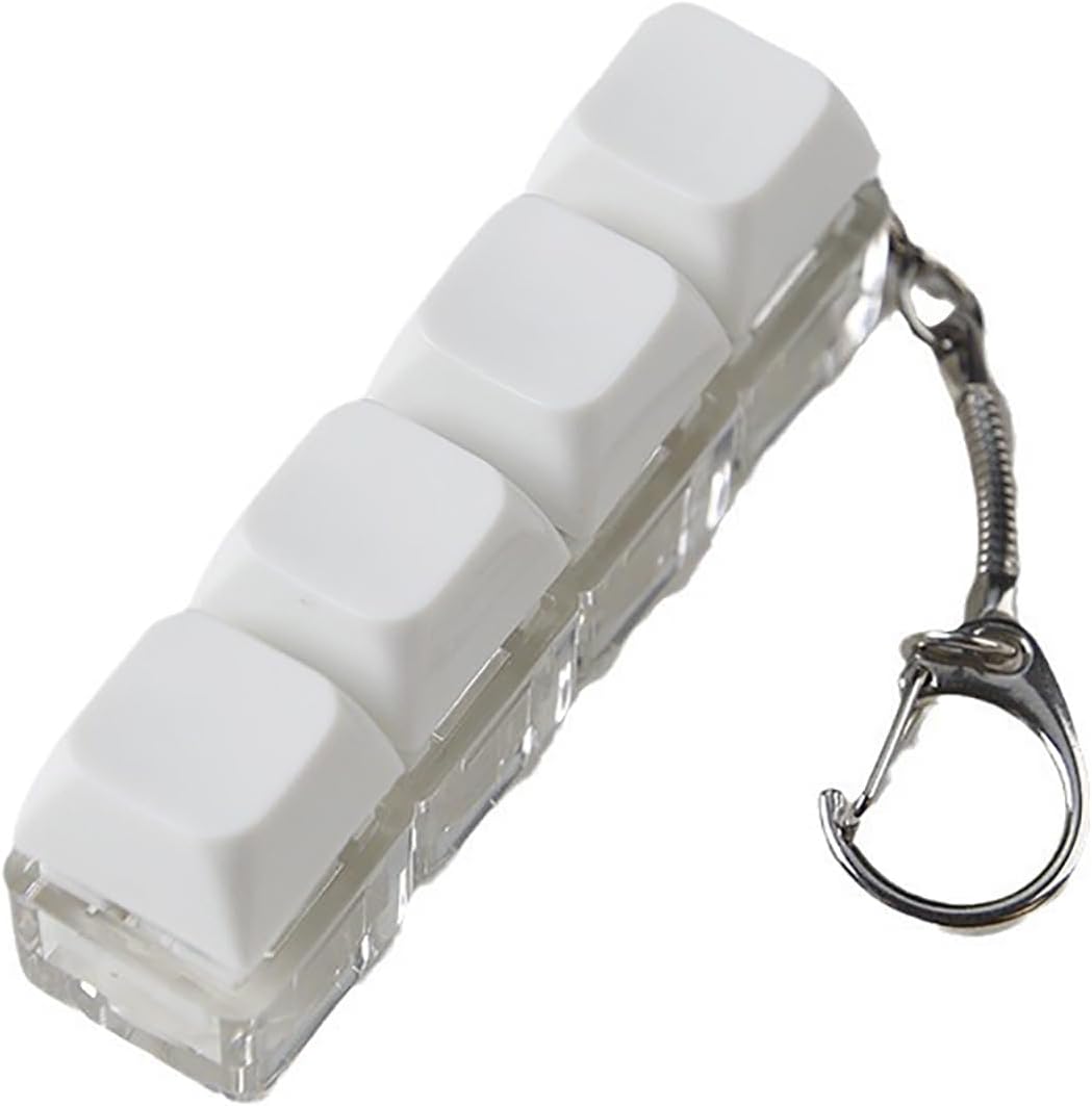 ZSYTF 2-Key 3-Key 4-Key 1PC Portable Keyboard Switches Tester Testing Tool LED Light Keyboard Switches Keychain Toy
