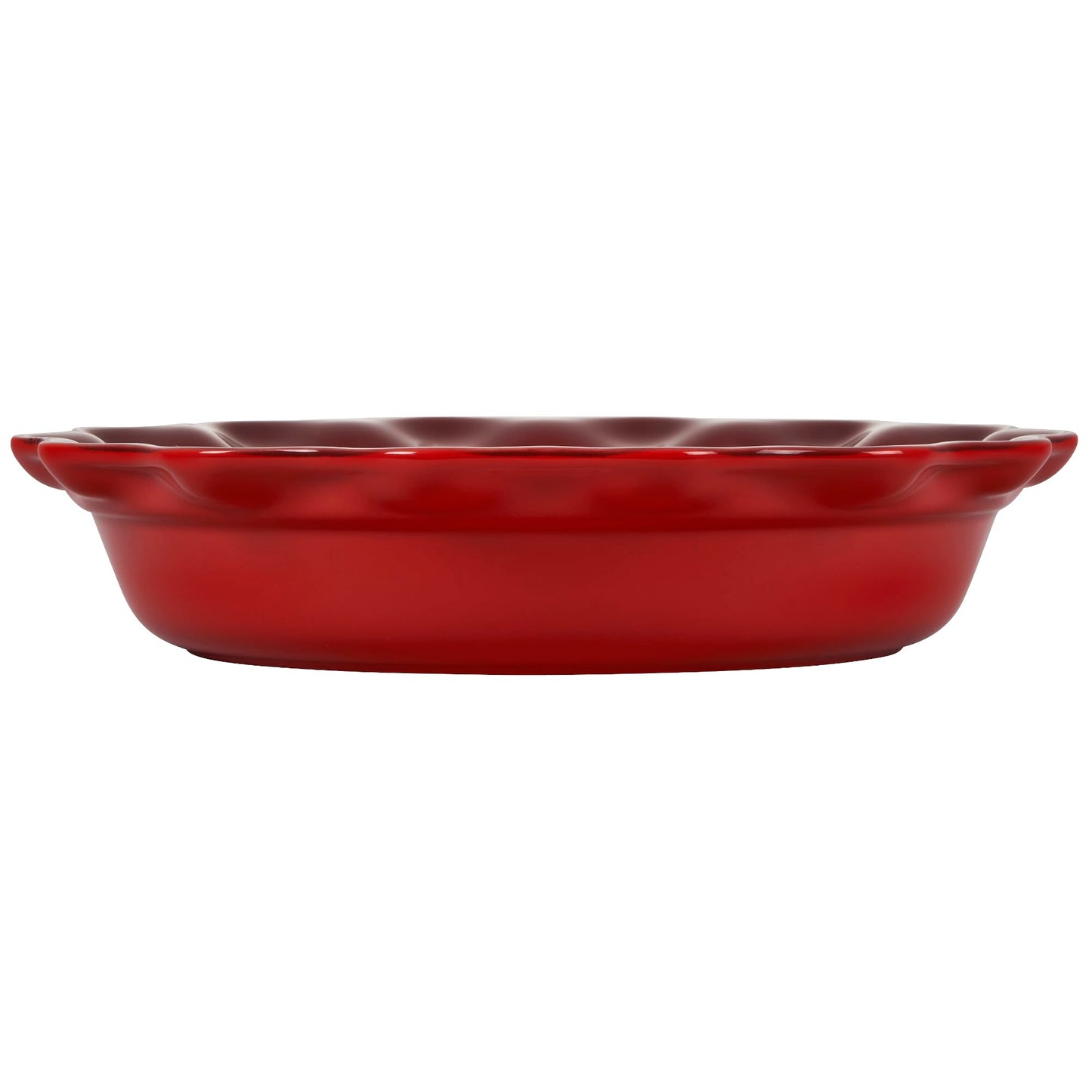 Le Creuset Stoneware 9" Heritage Pie Dish, Cerise