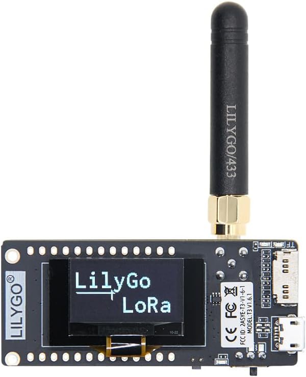 LILYGO LoRa32 433Mhz ESP32 0.96 Inch Development Board OLED SD Card BLE WiFi TTGO Module