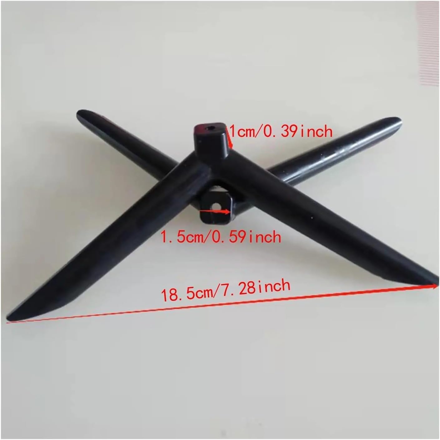 DYLCCHFS 2Pcs TV Stand Base Television Holder Bracket Spare Parts, Easy to Installation Premium Replaces Sturdy TV Legs