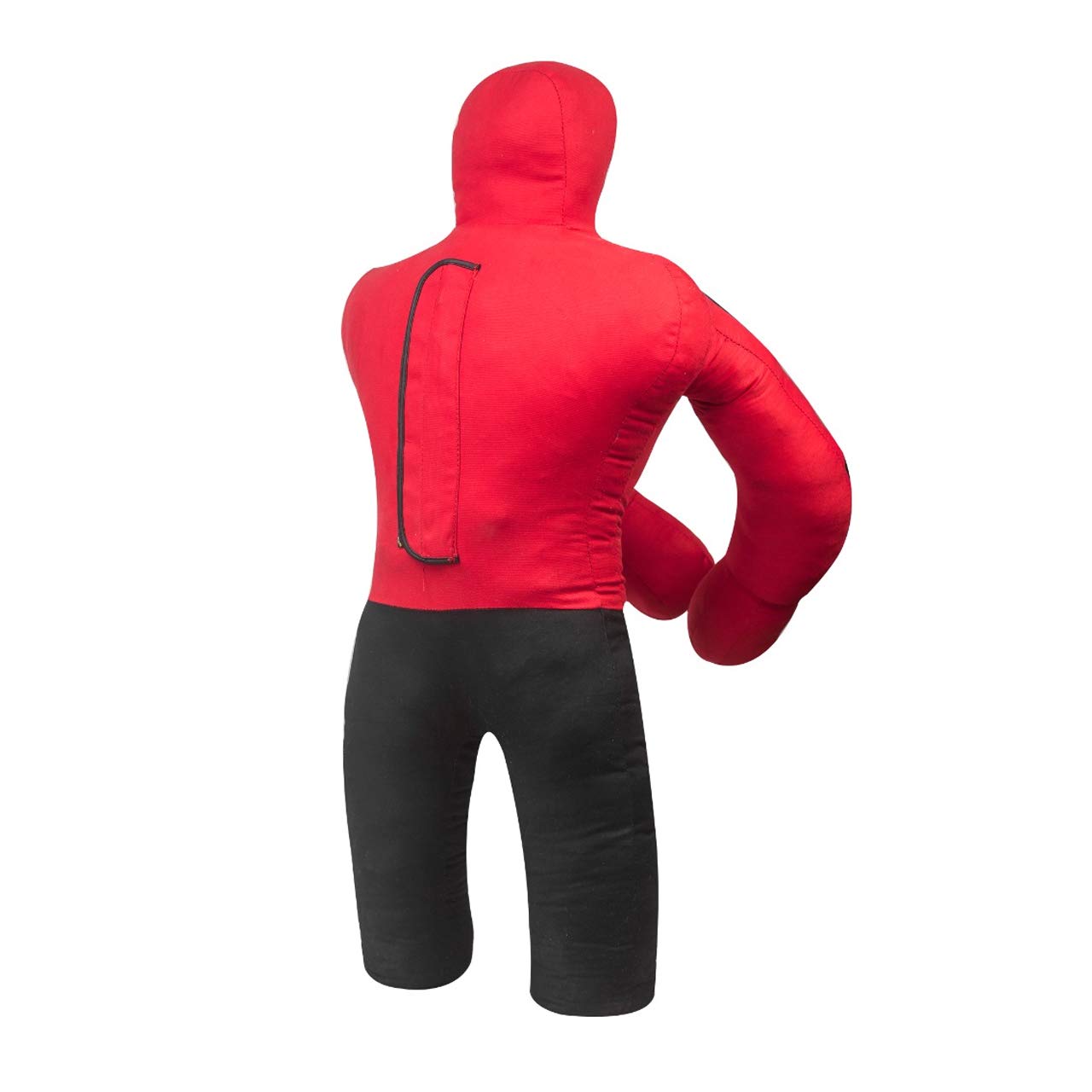 DALLX Kids Grappling Dummy for Fitness Training Practice Wrestling Judo Karate MMA Punching Dummy for Kids Jiu-Jitsu - UNFILLED (Red, 40")