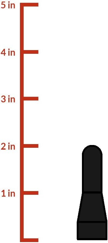 CravenSpeed 2 inches Stubby Jr Antenna Replacement Compatible with BMW Convertibles | | Short Antenna | Made in The USA