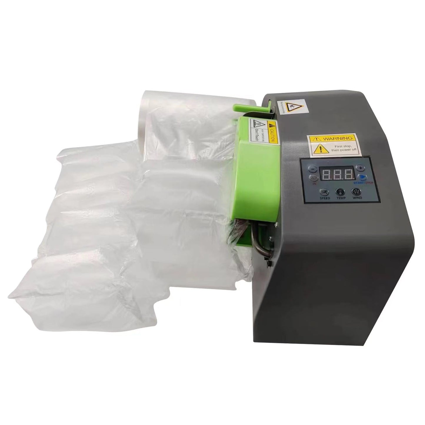Viecam Air Pillow Cushion Maker Machine - Compact, Efficient Bubble Pack Making up to 16"" Tall Film, Quick Fill Air Packaging System for Business, 40Ft/Min Speed - 110V US Plug