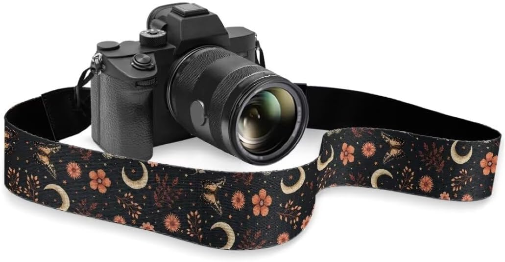 Coldinair Universal Soft Padded Camera Strap - Adjustable Neck & Shoulder for DSLR & Binoculars