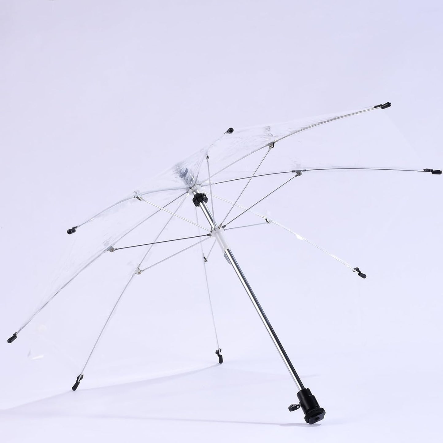 CamRebel DSLR Mirrorless Camera Hot Shoe Umbrella Rain Cover Protector Sunshade (White)