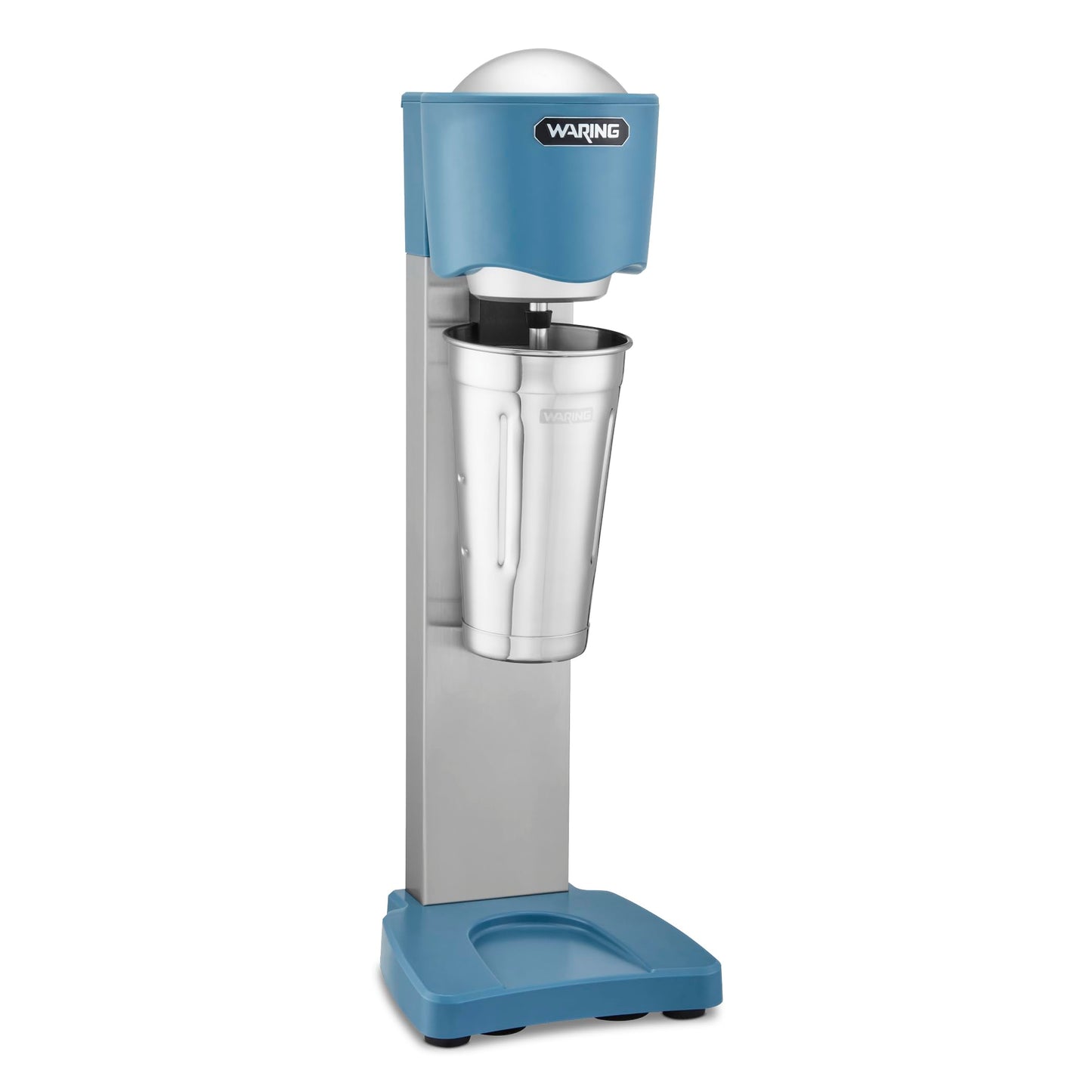 Waring Commercial Light-Duty Single Spindle Milkshake Maker Machine, 1 Horsepower Motor, 2-Speed Controls, Milkshake Maker Machine for Ice Cream Shops, WDM20