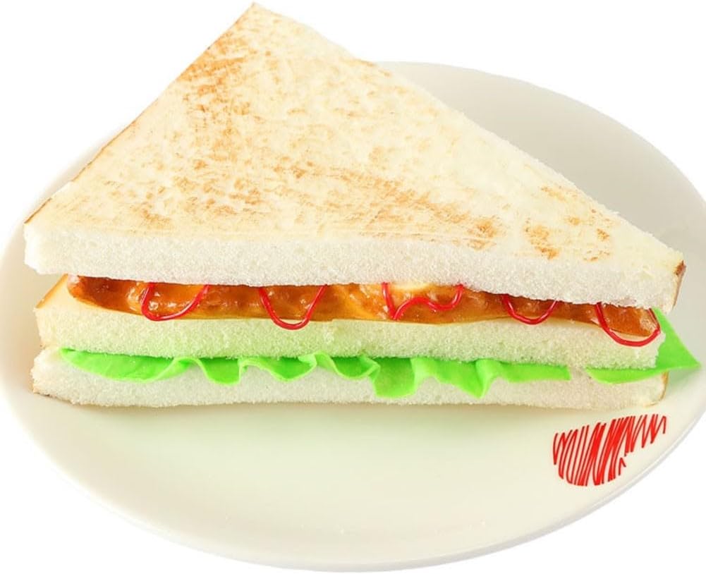 Haodrylax PU Material Fake Bread Perfect Decorative Piece For Homes And Bakeries; As A Visual Prop For Captivating