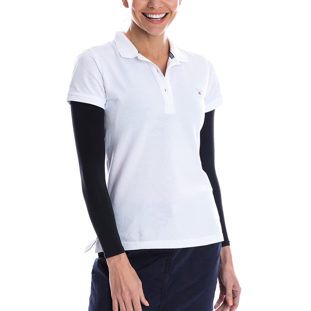 SParms Premium Sun Protection Arm Sleeves (Black, XS)