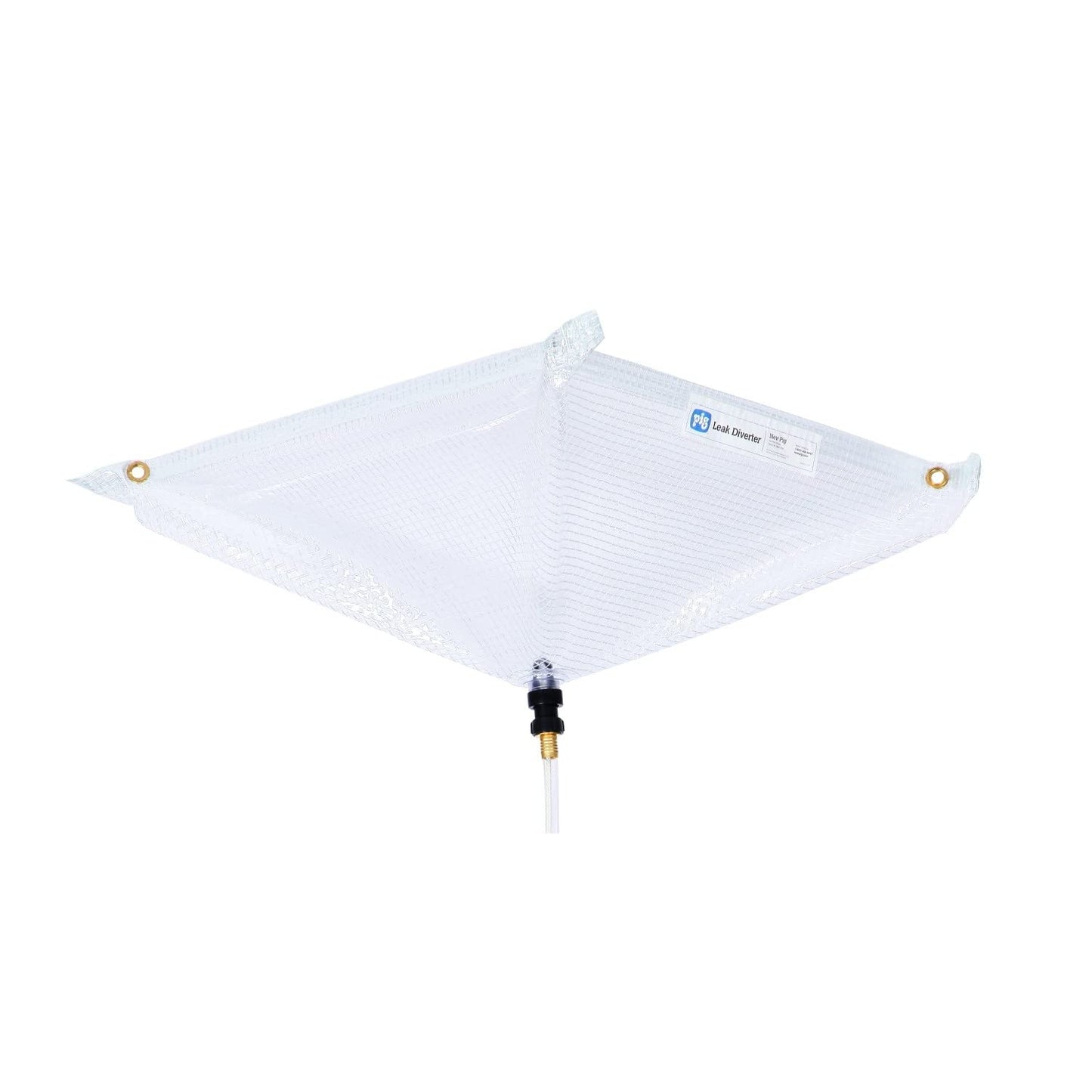 PIG Quick Response Roof Leak Diverter Tarp Kit with Hanging Straps - 30" x 30" - PMB30587-WHS