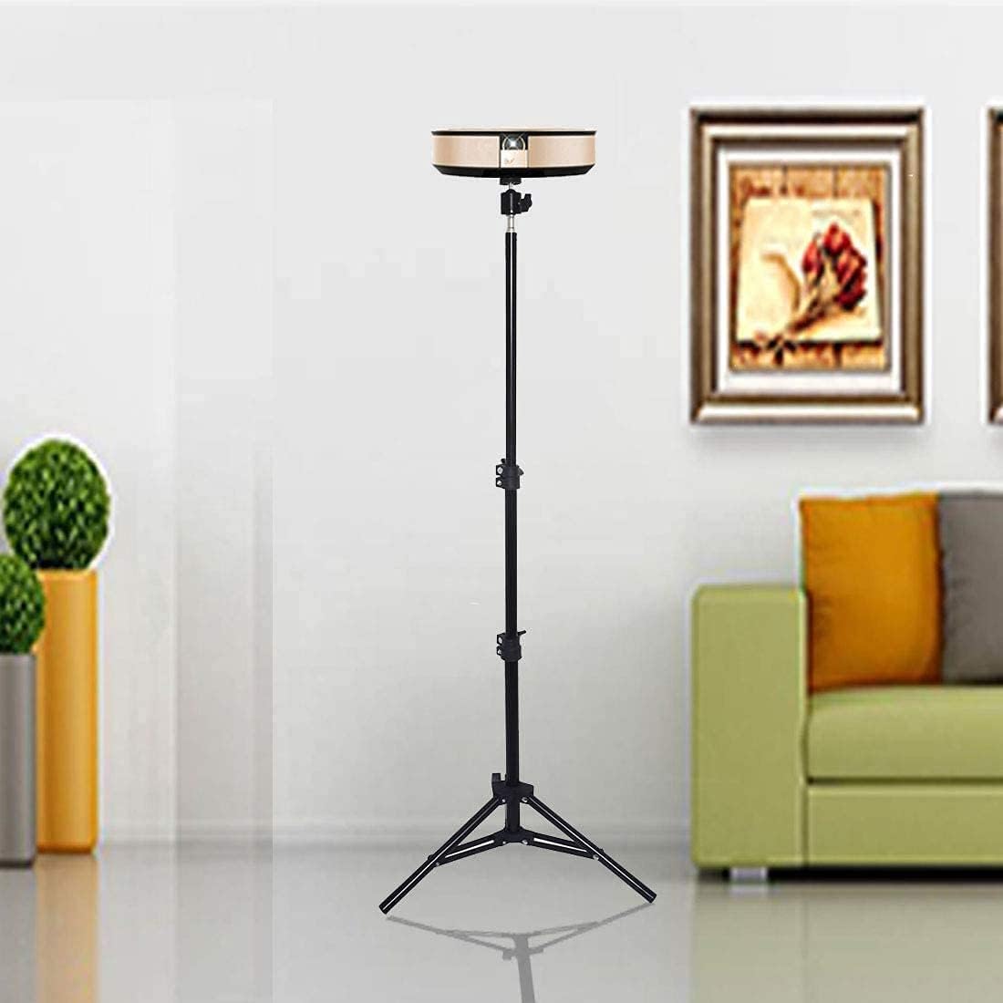 Coret (18" 40") 3lbs (1.5kgs) Projector Floor Stand, Portable Tripod Mount - Folding Stand for Projector, Camera