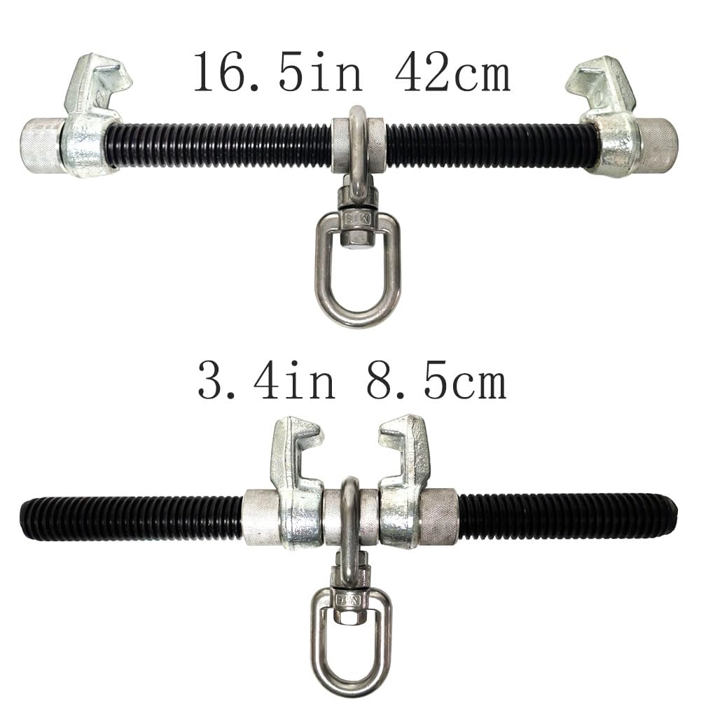 Beam Anchor; Steel I-Beam Anchor; H-Beam Anchor. Fall Protection, Fits 3-1/2-Inch To 16-1/2-Inch Wide I-Beams (9-42cm) Up To 1-1/4-Inch Thick (3.2cm)