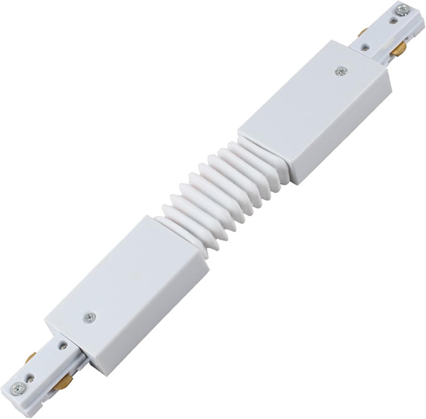 Skiennix H Type Track Lighting Connector - Flexible White 3-Wire Adjustable Accessory