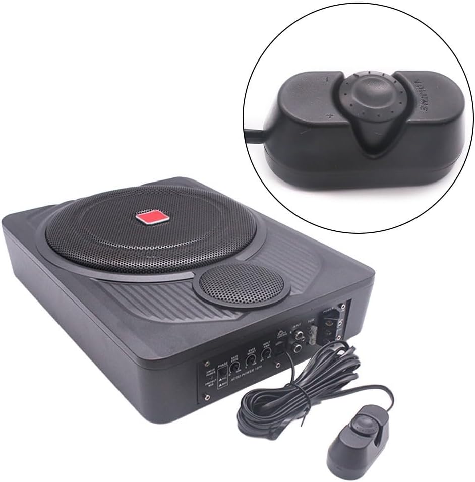 Cryspearl 13.12 Car Audio Remote Volume Adjuster Controller with PVC and Copper Wire for Easy Installation and Speaker