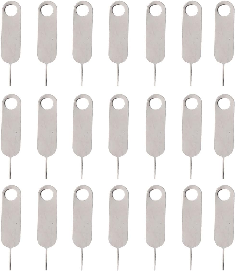 100pcs Set SEWACC Universal Sim Pin Eject Tool for Mobile Phones, Hard Steel Removal Needle Compatible