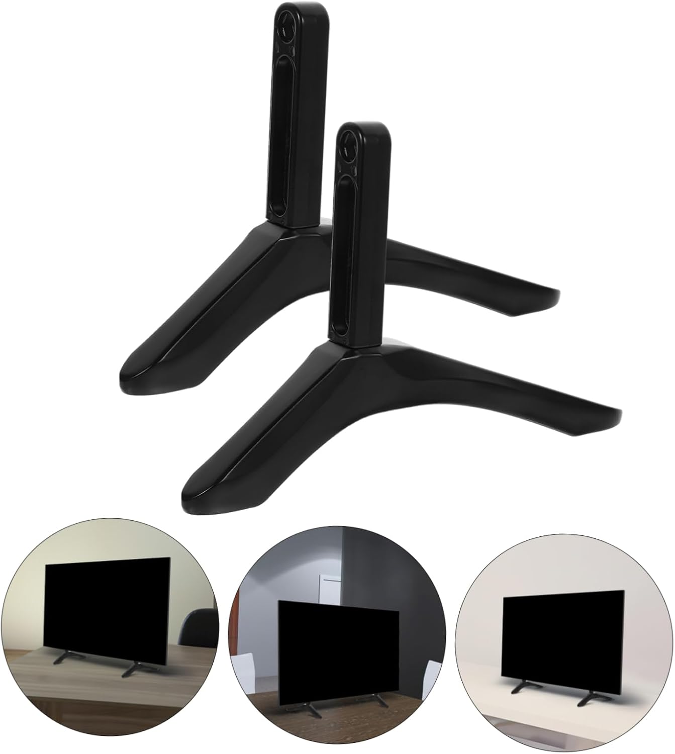 MERRYHAPY Stable Triangle TV Riser Stand - Ideal for Home and Office