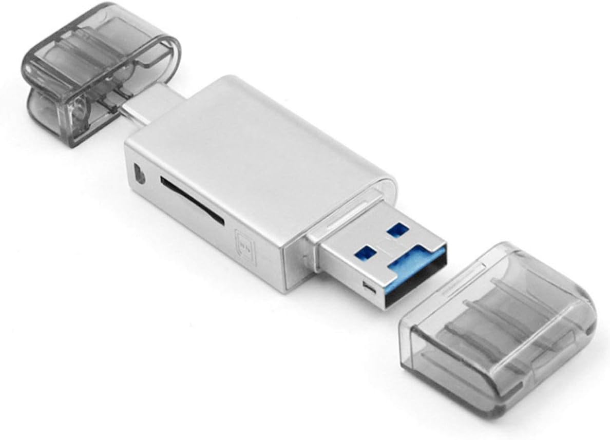cablecc 2.0 USB-C Type C/USB to NM Nano Memory Card & TF Micro Card Reader for Huawei Cell Phone & Laptop