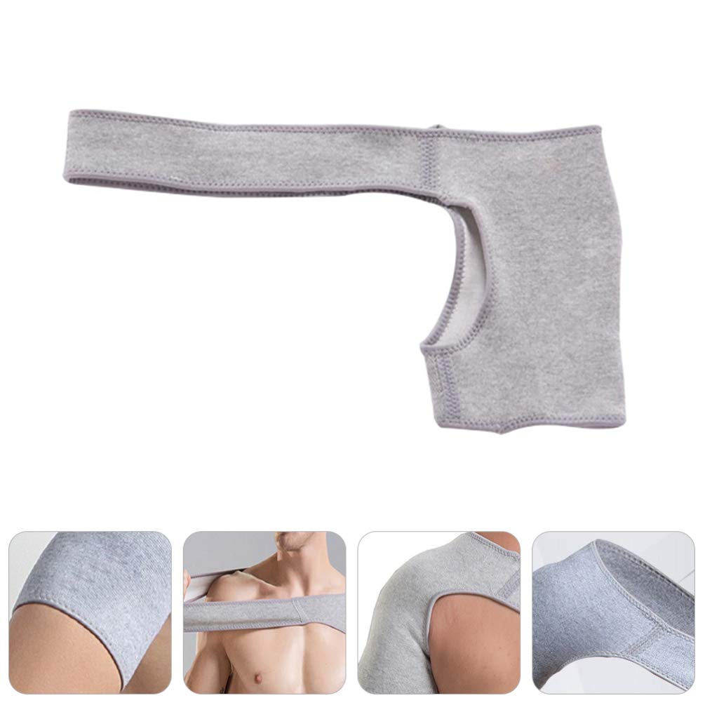 Ipetboom Shoulder Brace: Rotator Cuff Support Brace Wrap for Men and Women - Shoulder Compression Sleeve for Preventing Strains and Dislocation, S