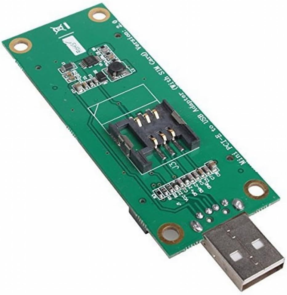 CY 3G/4G/5G Adapter Mini PCI-E Wireless WWAN to USB Adapter Card with SIM Card Slot Module Testing Tools for LTE