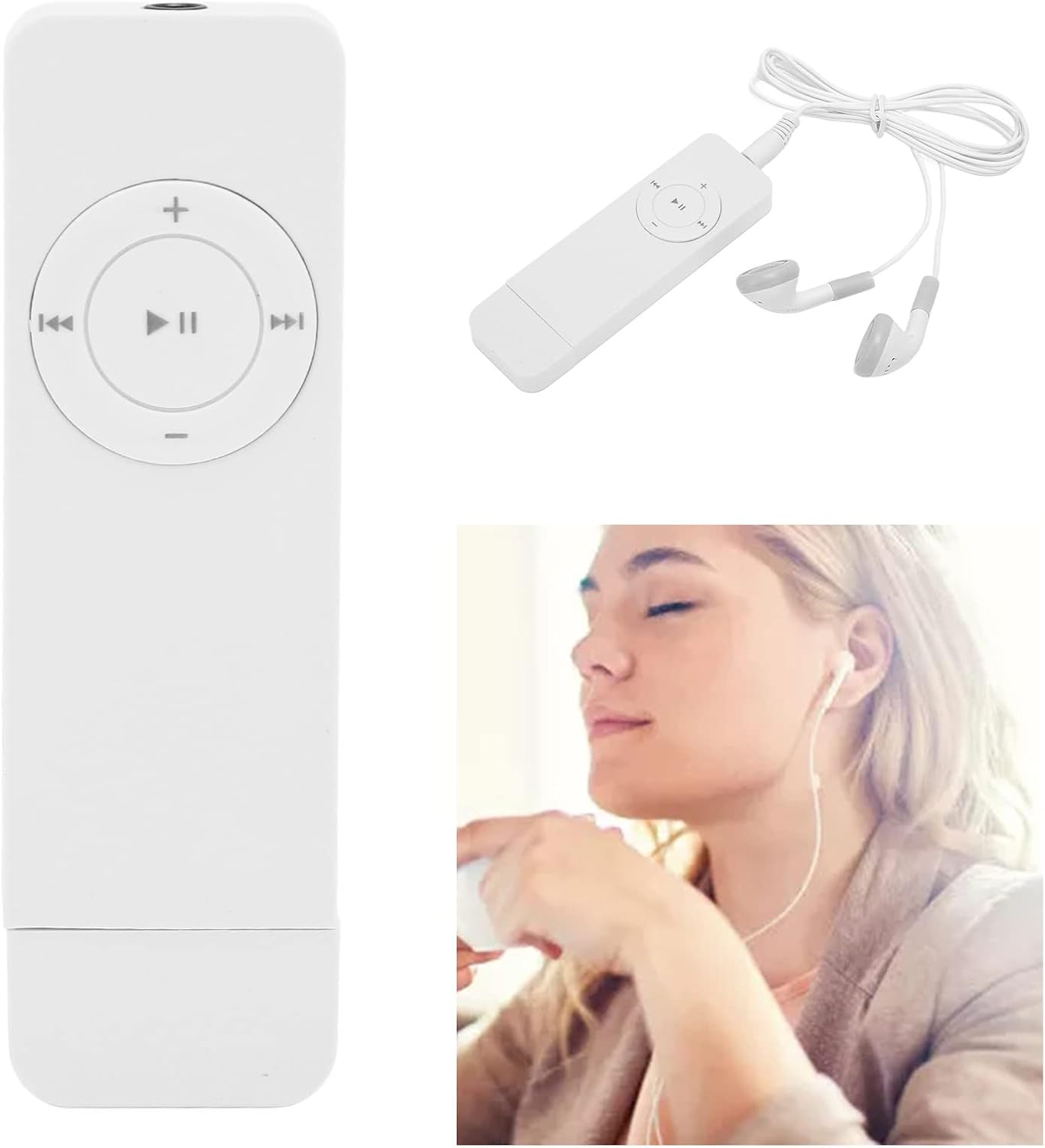 Sorandy 64GB Mp3 Player Portable Digital Lossless Player, Suitable for Children HD Sound Quality No Phone Required