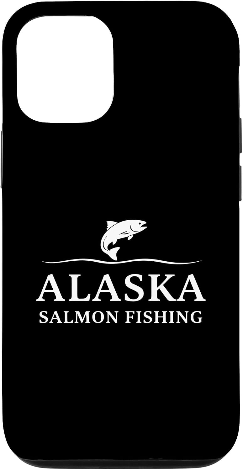 Alaska Salmon Fishing Adventure Angler Heritage 12/12 Alaska Salmon Fishing Adventure Angler Case for iPhone Pro