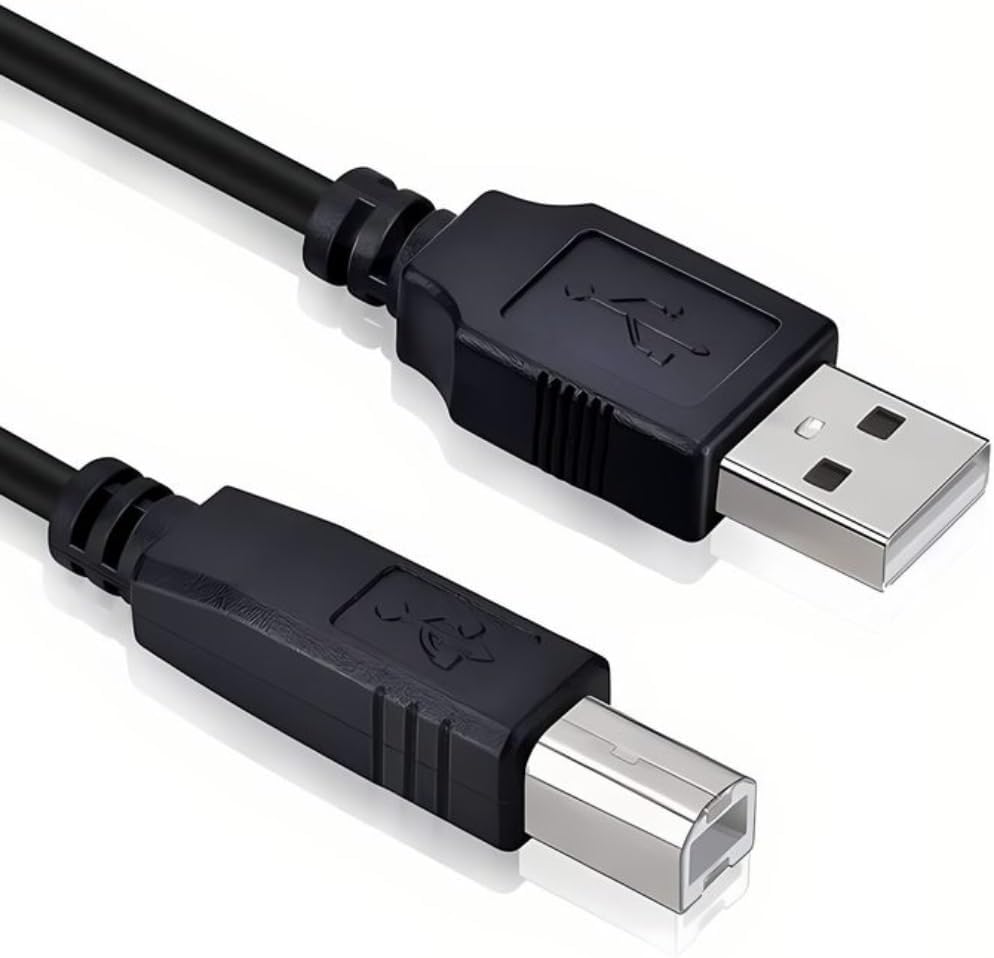 Musstad A526 C4280 C5280 USB Cable PC Laptop Data Sync Transfer Cord for HP Photosmart All-in-One Printer Scanner