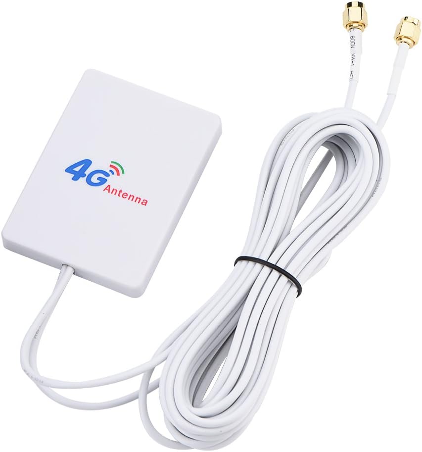 Ciglow 4G/3G 28dbi 4G 3G E398/E3276/E392(SMA LTE Antenna, High Gain Network Ethernet Outdoor Amplifier for Router