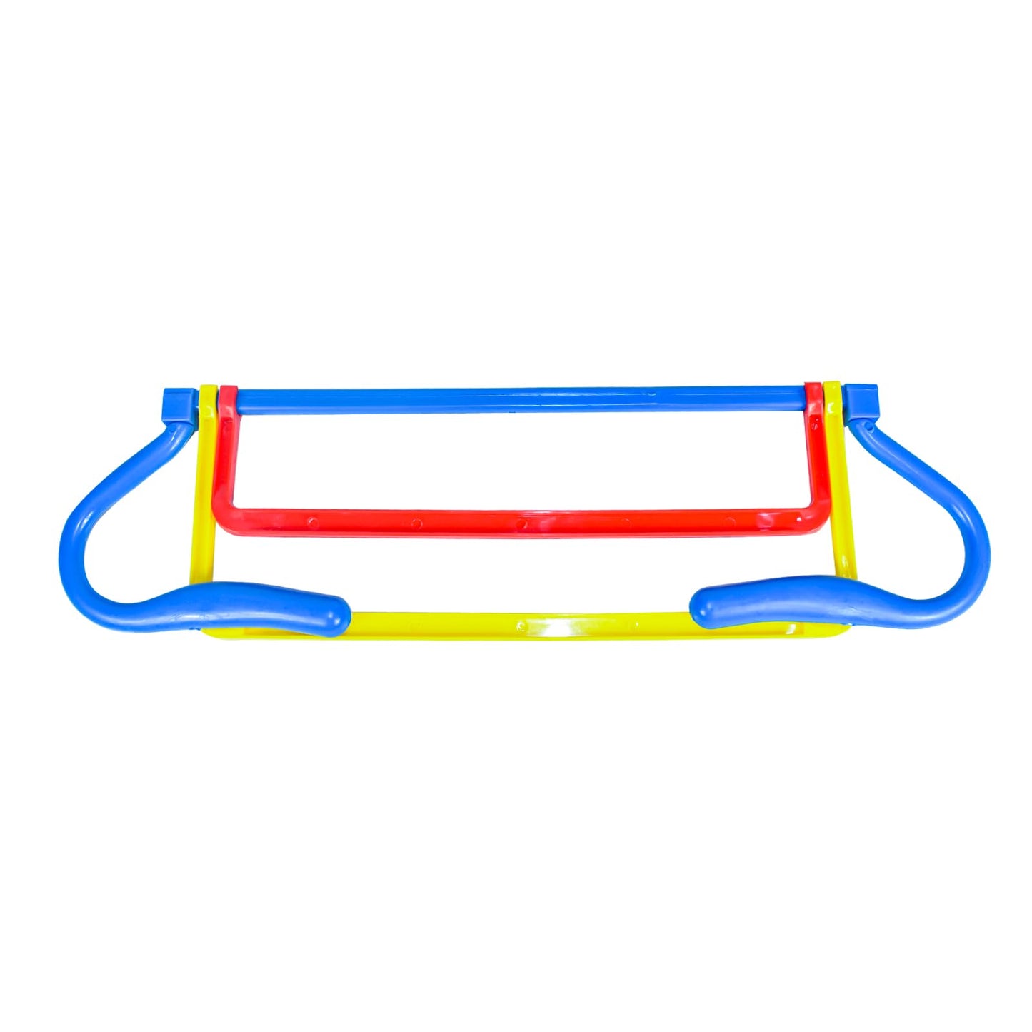 ASENVER 6 Pack Multicolor Agility Hurdles 4 Height Adjustable Speed Training Hurdles Fitness & Speed Training Equipment