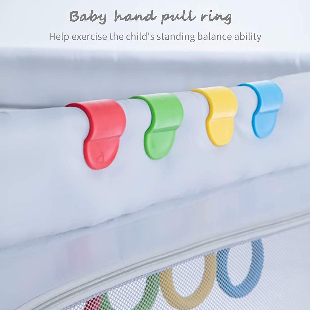 Skiennix Baby Pull-Up Rings - Walking Exercise Assistant for Infants | 4-Piece Set