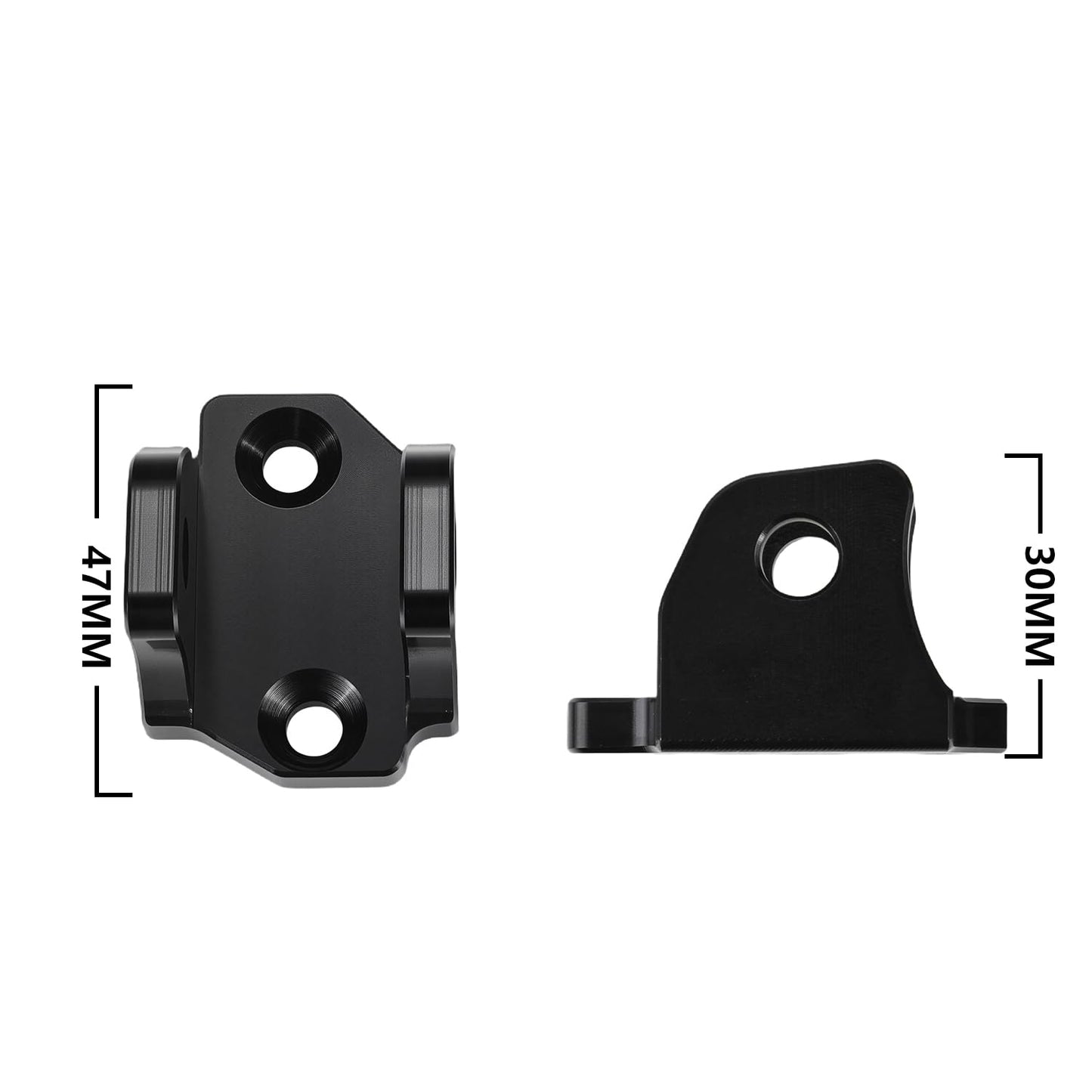 CHANGHCENG Electric Dirt Bike Foot Pegs Bracket Holder for Tutti Soleil 01,CNC 6061 Aluminum Foot Pedal Footpegs Mount Bracket for Tuttio Soleil01