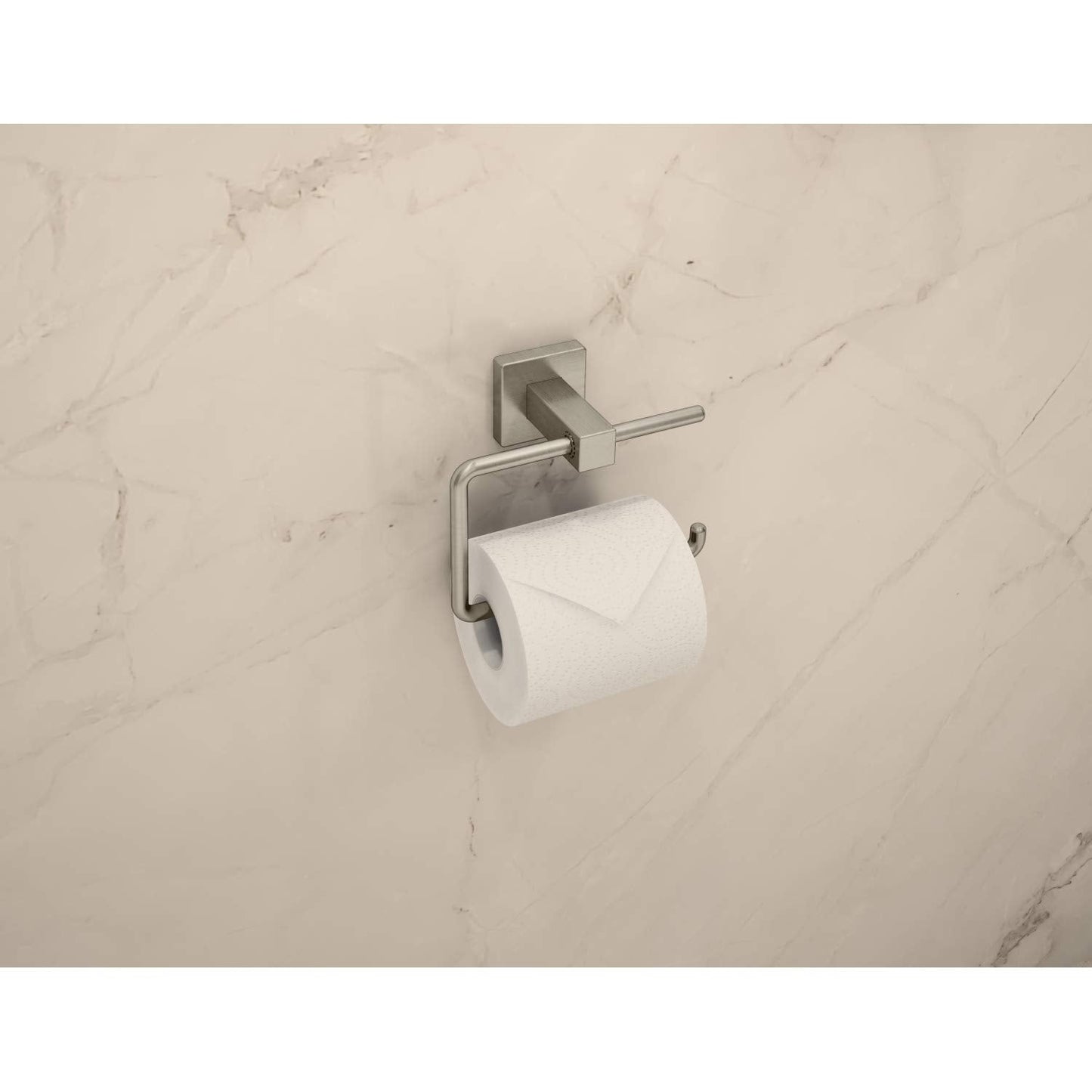Symmons 36AC4BUNDLESTN Duro 4-Piece Wall-Mounted Bathroom Hardware Set in Satin Nickel