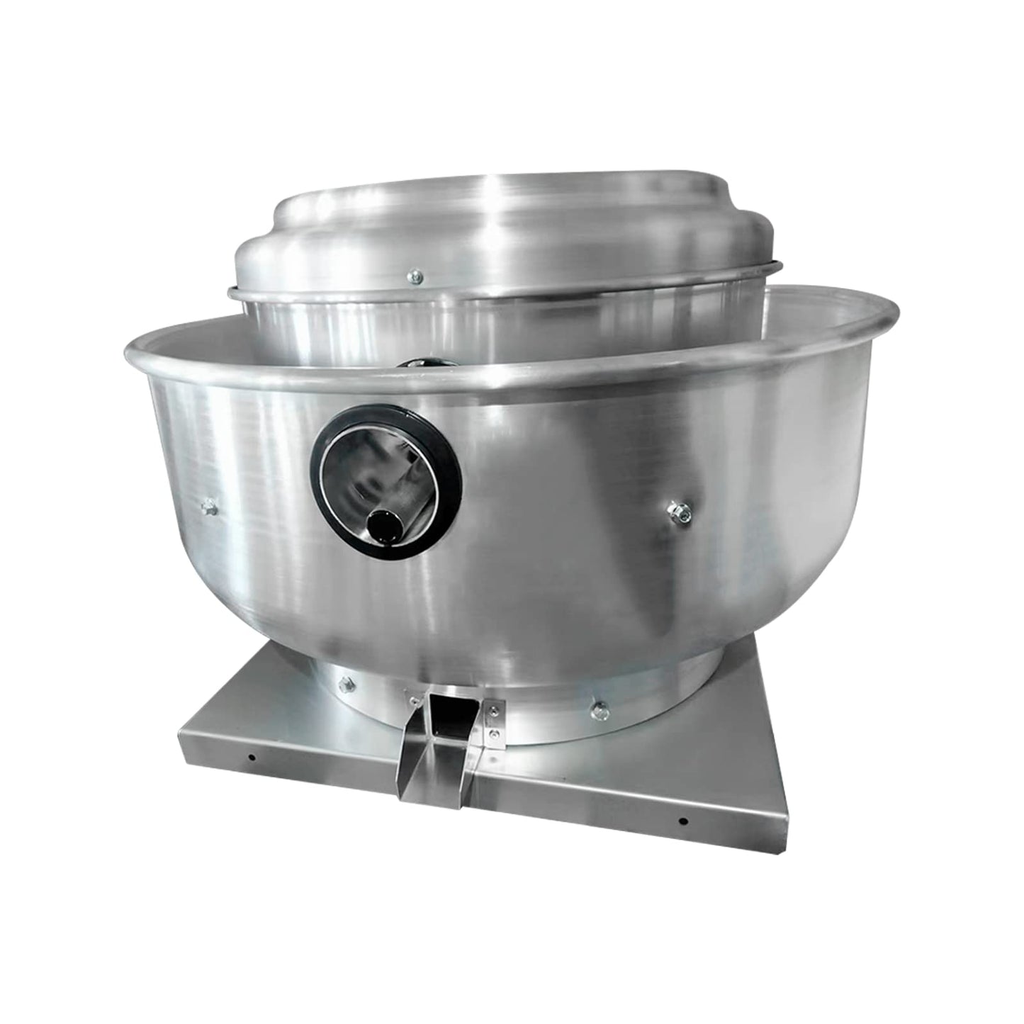 FICBXRA Restaurant Canopy Hood Grease Rated Exhaust Fan- Food Truck High-Speed Direct Drive Centrifugal Upblast Exhaust Fan 0.5HP 110 Volt Single Phase Motor 1900-2600 CFM