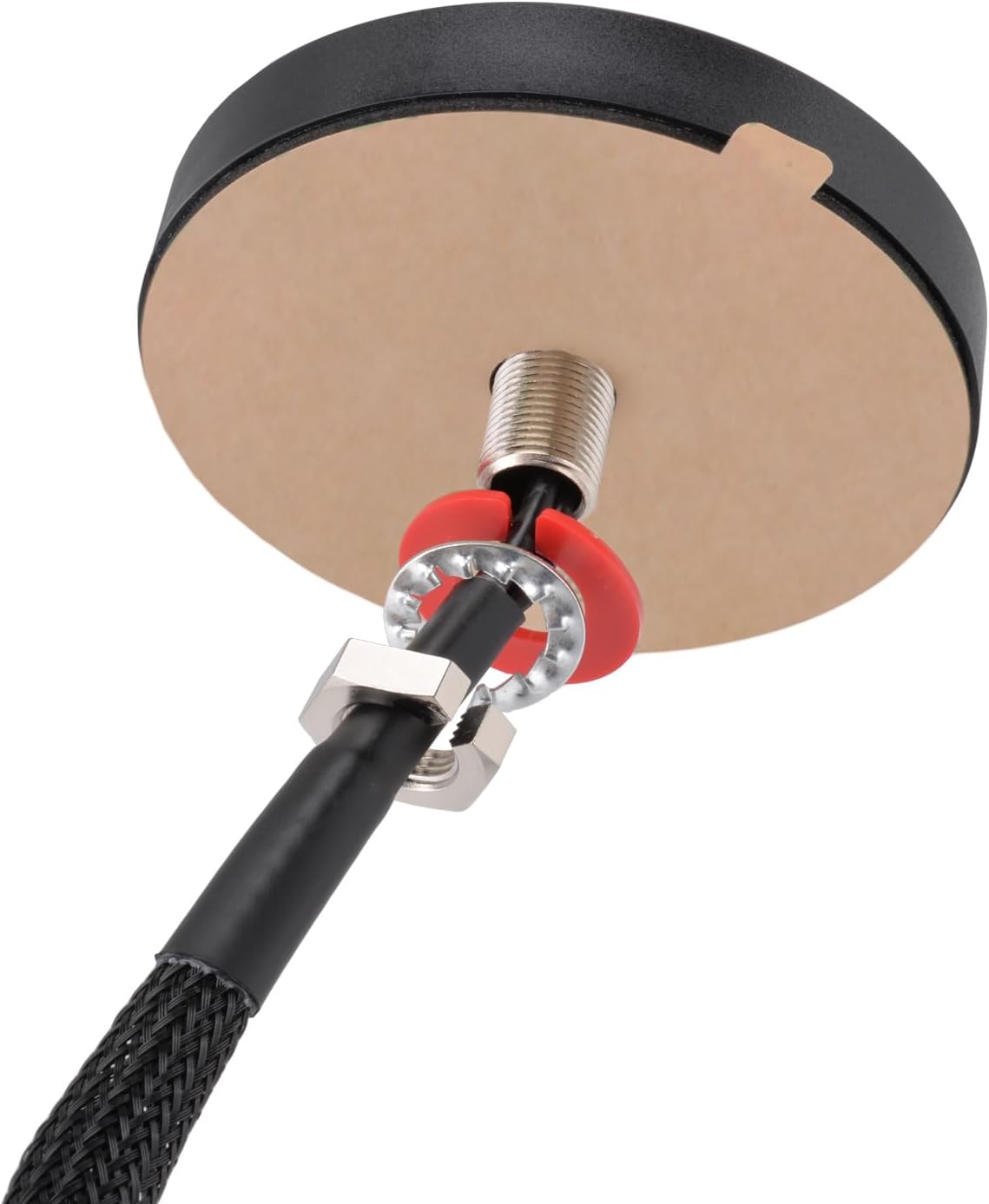 Superbat 4G 4G LTE Cellular GPS Combined Antenna Fixed Bracket Wall Mounting SMA Male MIMO Antenna Compatible with LTE