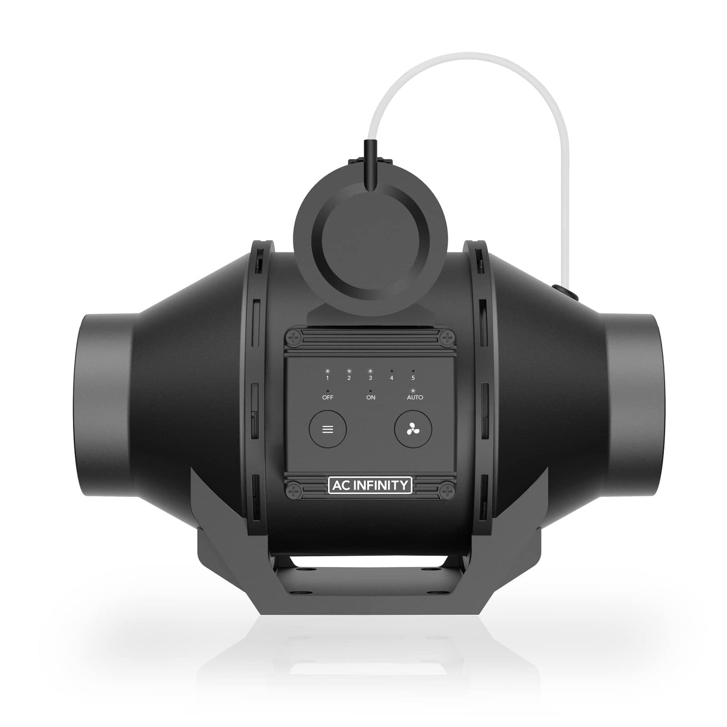 AC Infinity Automatic Duct Fan 4", Inline Fan with Differential Pressure Switch, Air Vent Booster Fan for Industrial HVAC Ducting Ventilation Exhaust Systems