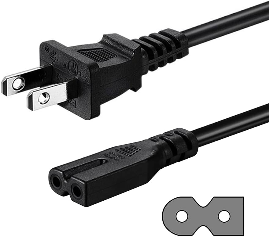 TONIWA 12ft AC Power Cord Compatible with Vizio Sound Bar System, Vizio E-M Series LED Smart TV