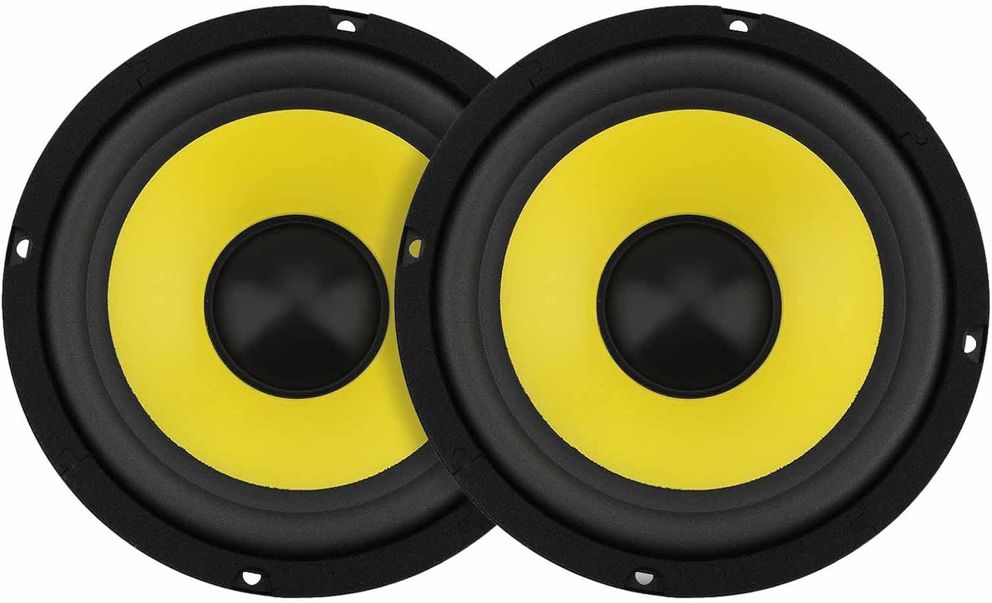 DriSentri 2 6 Inch (6'') Pieces Bass Loudspeaker Woofer Speaker, Wide Frequency Response Car Audio Stereo Speaker