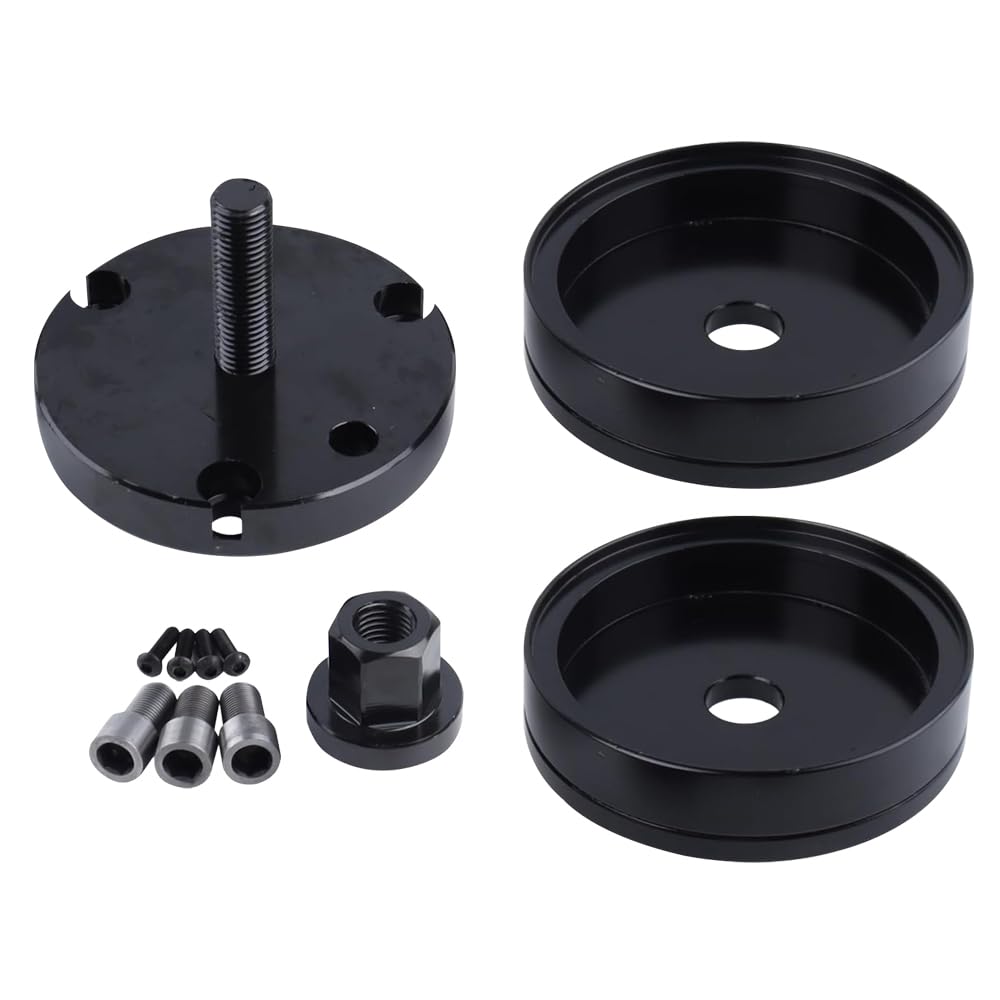Front and Rear Crankshaft Seal and Wear Sleeve Installer Tool Kit FIT for CAT Caterpillar 3406 3408 C-15 Diesel Engines, Replace 6V6142 6V6143 5P1737 9S8858 5P1733, Heavy-Duty Carbon Steel