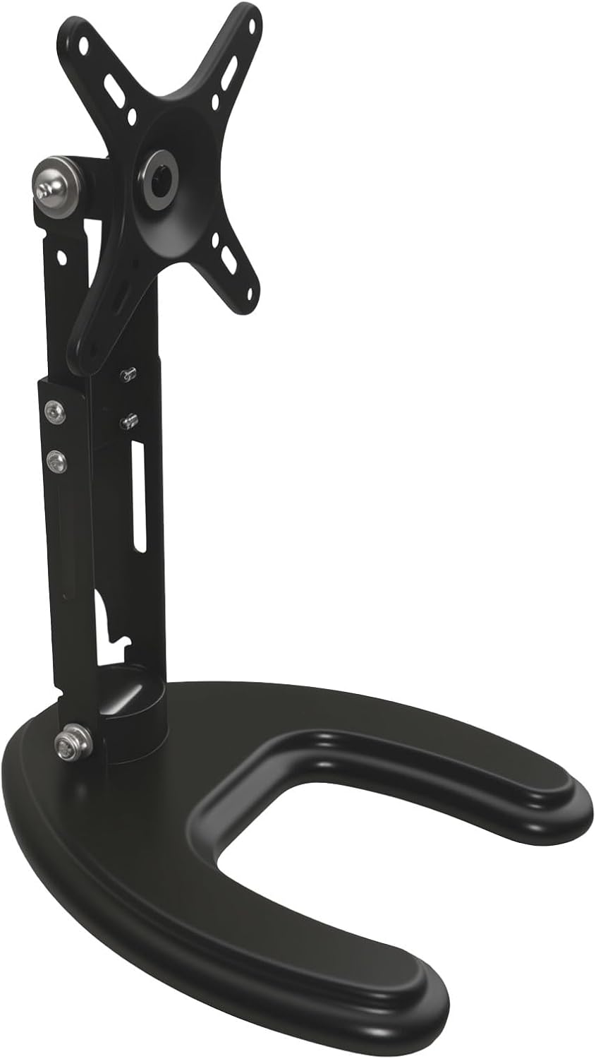 Seaigle 10-27 Inch 18 lbs, 75x75 100x100 mm TV Monitor Stand for Screens, Free Standing Desk Mount with Tilt