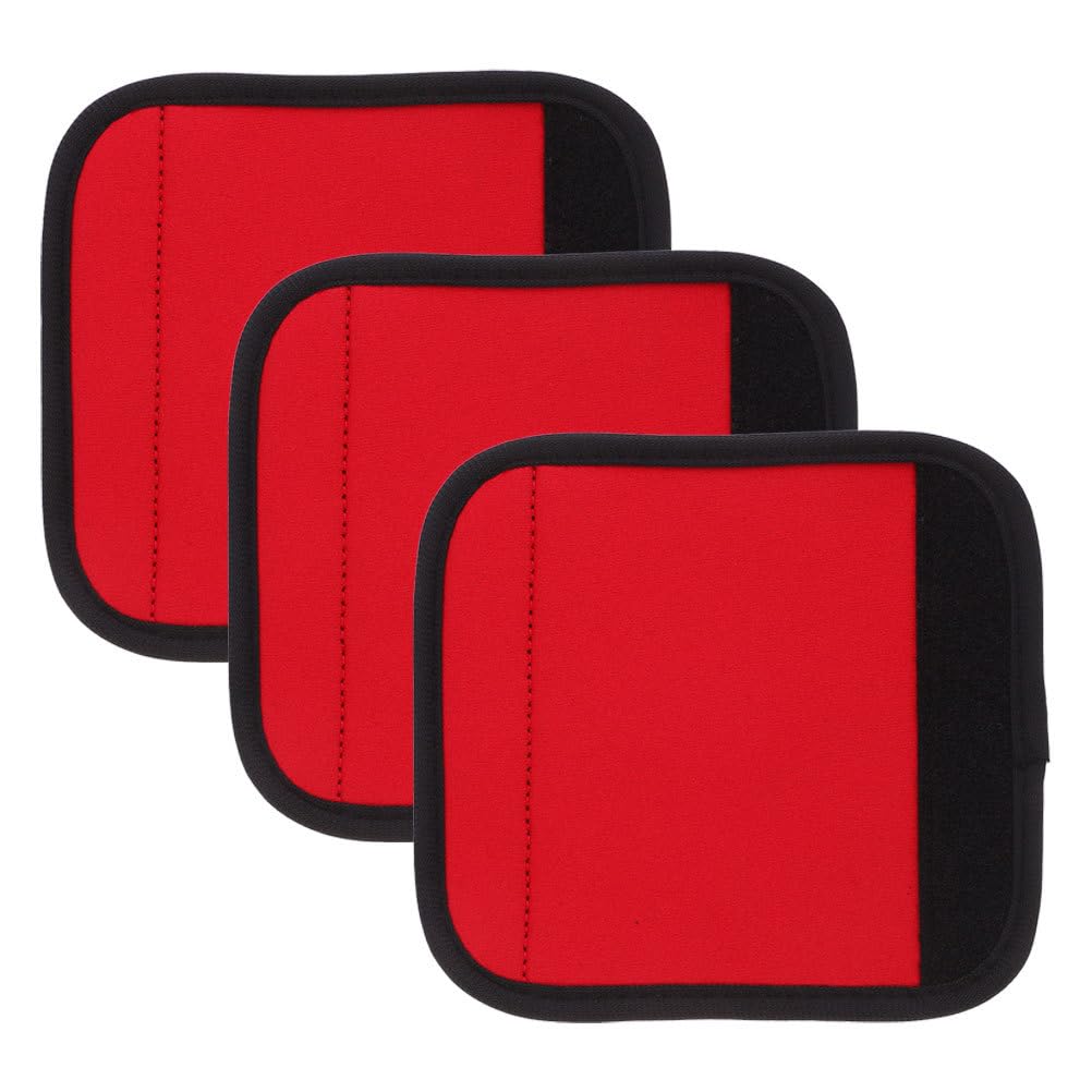 PRETYZOOM Detachable Anti-Slip Pull-up Handle Grip Sleeves Protective Pads for Doorway Bars Dumbbells Barbells Gym Equipment Grip Stability 3 Pack