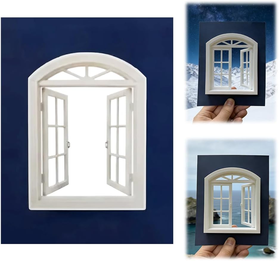 Creative Window Props, Portable Creative Window Frame Photography Props, Take The World in a Frame, Travel Photos